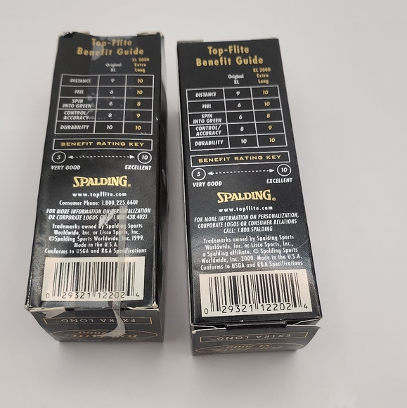 Top Flite XL 2000 Extra Long Golf Balls NWT - Picture 3 of 6